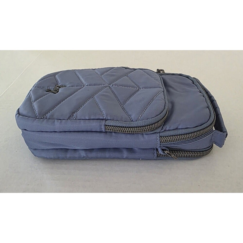 Lug Skeeter Mini Crossbody Convertible Bag Blue Moon Dragonfly Adjustable Strap - Picture 6 of 14